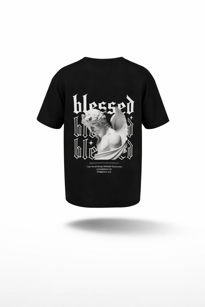 Angel Black Tee