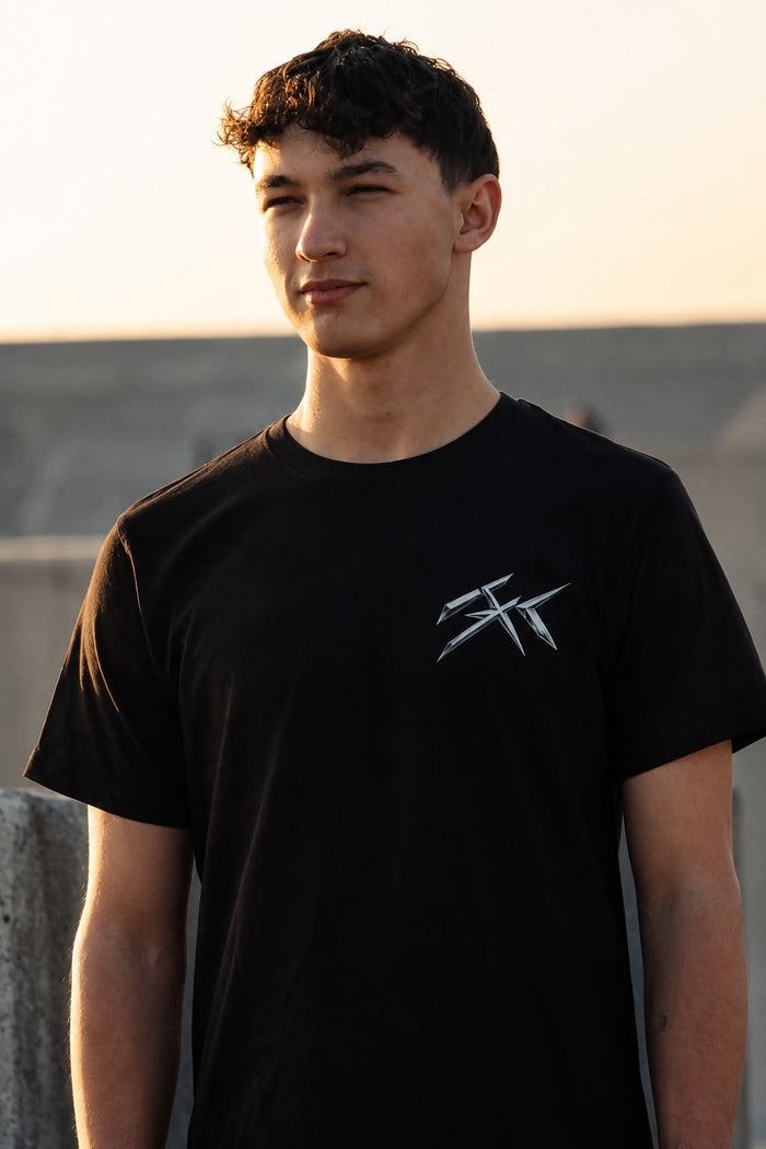 Angel Black Tee